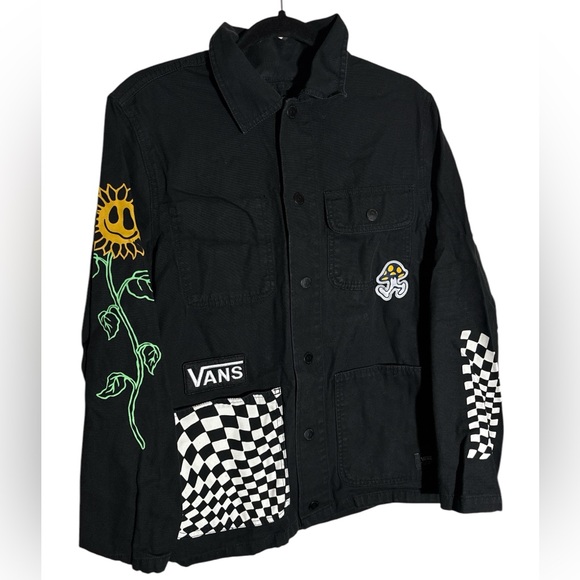 Vans x Tyson Peterson Micro Dazed Men’s size S black denim Drill Chore Coat